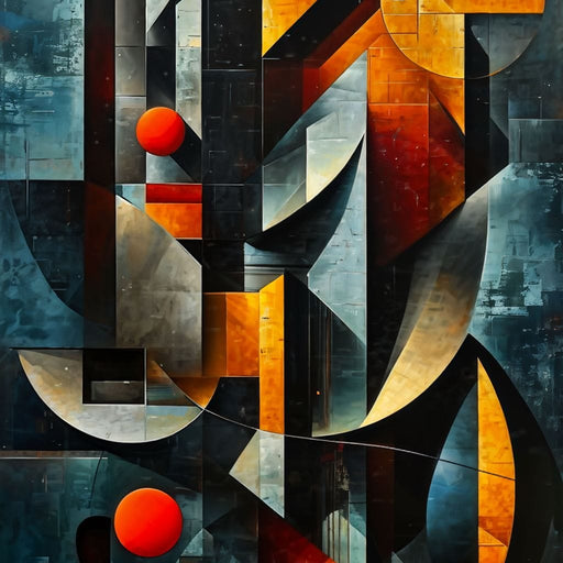 Colorful Modern Art 043 - Johanjjf Canvas Print