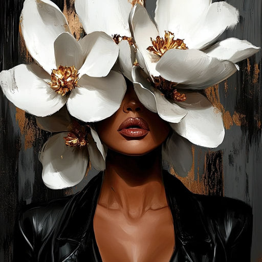 Golden Petals of Elegance - Cole Williams Canvas Print