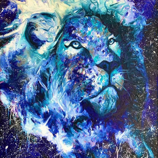 Astral Lion - Chiara Magni Canvas Print