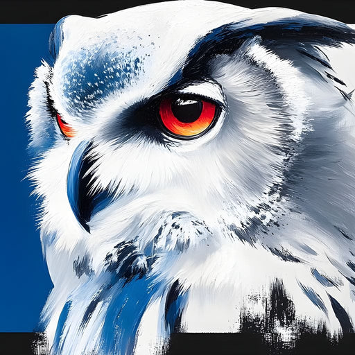 Majestic Stare of the Owl Canvas Print