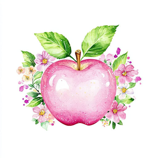 Pink Apple Blossom Canvas Print