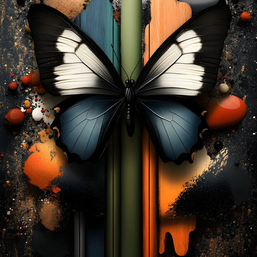 Butterfly Dreamscape Fusion Canvas Print