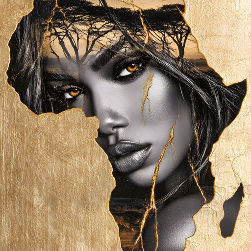 Golden Legacy of the Savannah Soul Canvas Print