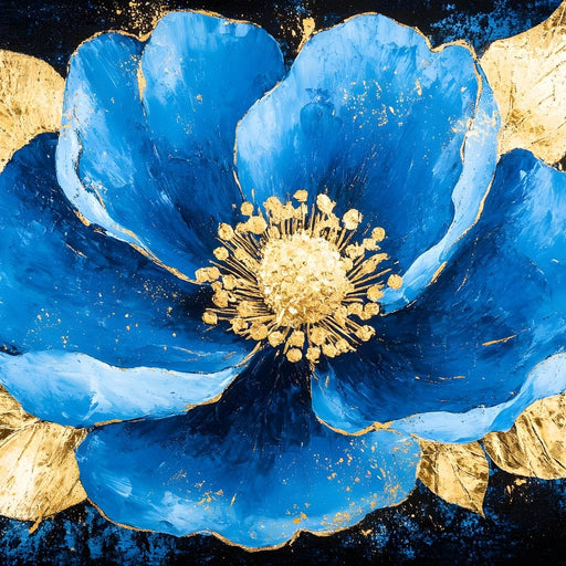 Opulent Petal Symphony Canvas Print