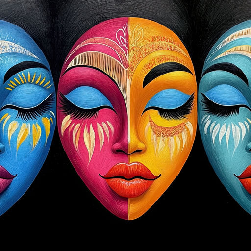 Shades of She - TooplesArt Canvas Print