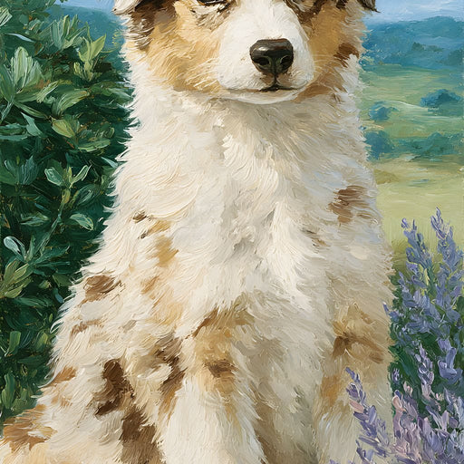 Country Puppy Canvas Print