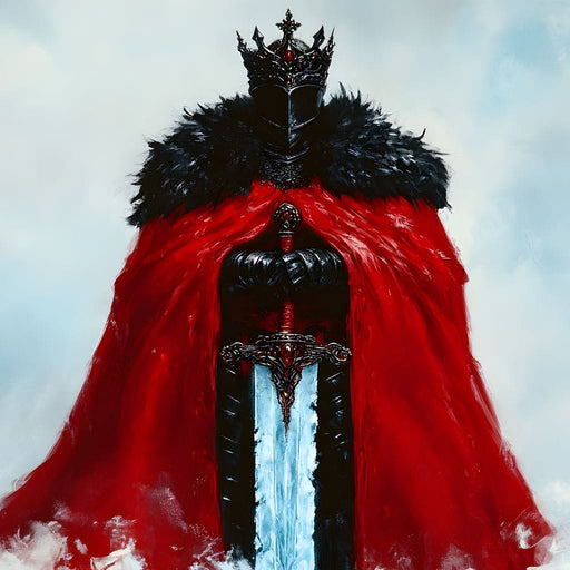 Majestic Knightly Valor Canvas Print