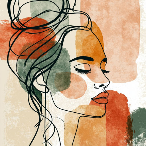 Contours of a Quiet Afternoon Canvas Print