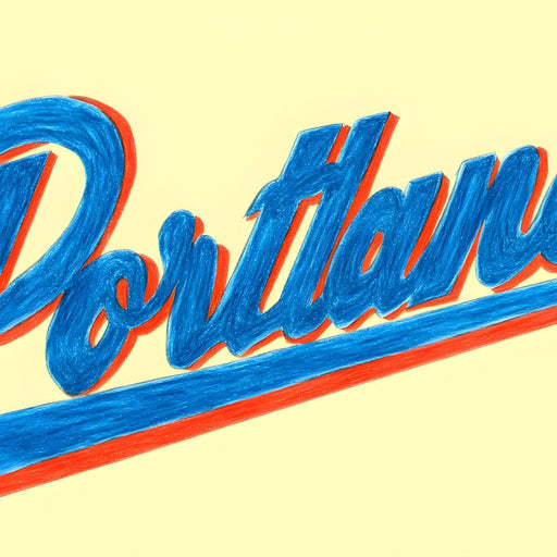 Portland Retro Vibes Canvas Print