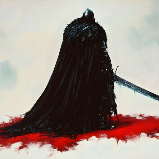 Shadowed Guardian Resolve Canvas Print