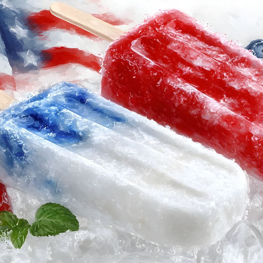 Patriotic Summer Delight Canvas Print