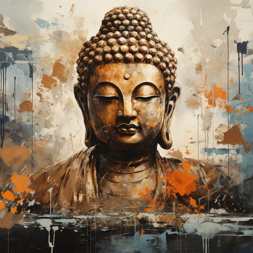 Buddha's Grace Canvas Print
