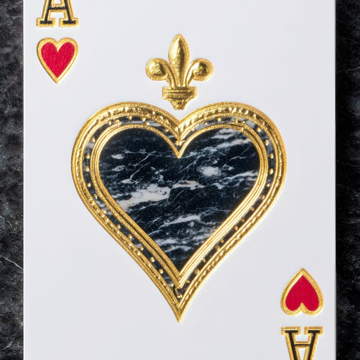 Gilded Heart Ace Royale Canvas Print