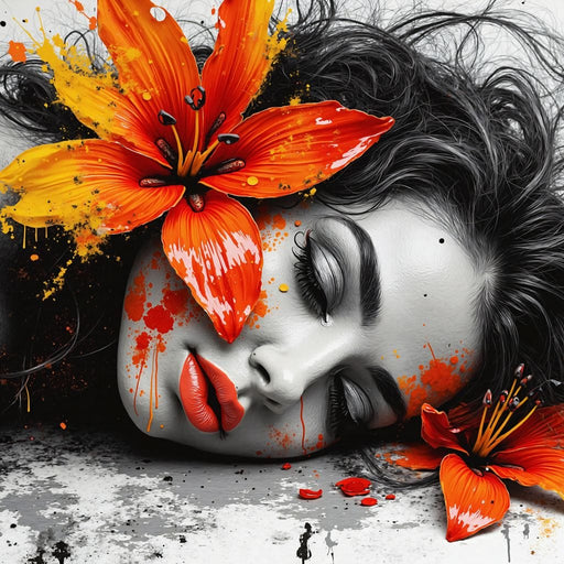 Flower Poise - Johanjjf Canvas Print