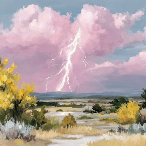 Desert Stormlight Skybreak Canvas Print