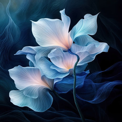 The Breath of Flowers - TooplesArt Canvas Print