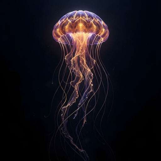 Radiant Deep Abyss Canvas Print