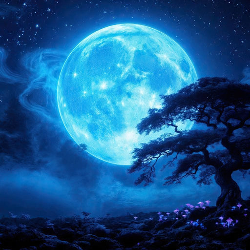 Nocturne in Indigo - TooplesArt Canvas Print