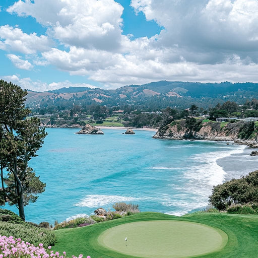 Ocean Breeze Golfing Canvas Print