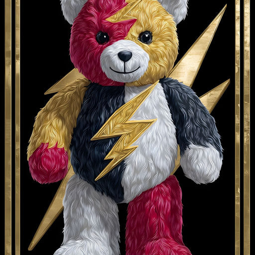 Teddy Stardust Canvas Print