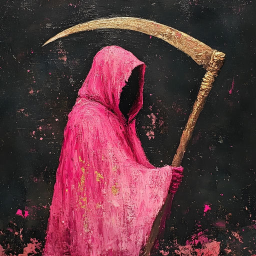 Reaper Enigma in Magenta Canvas Print
