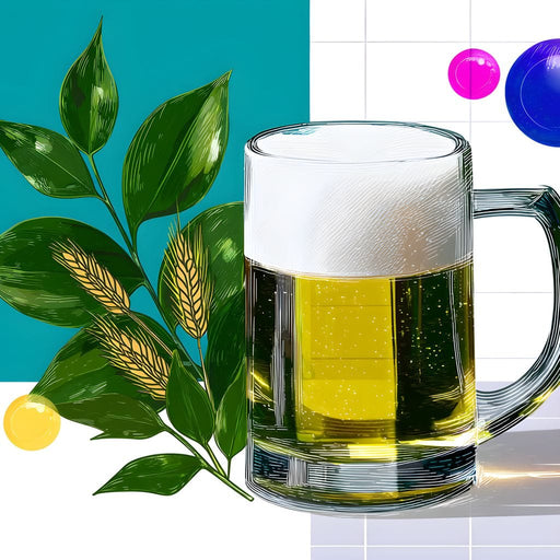 Golden Ale Oasis Harmony Canvas Print