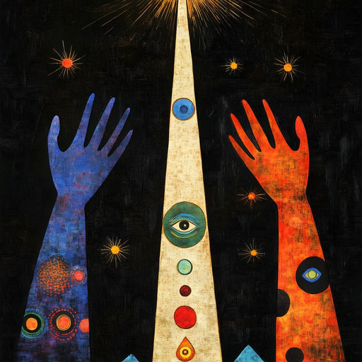 Celestial Ascent Visions Canvas Print