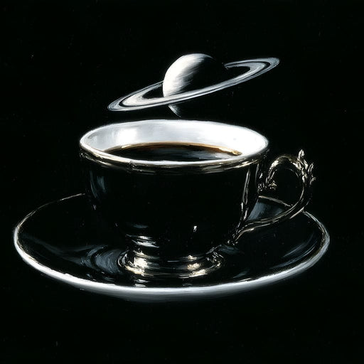 Extra Black Coffee Lullaby Canvas Print