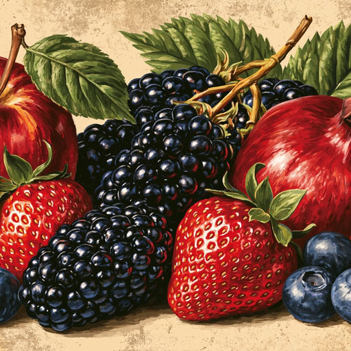Harvest Bounty from the Orchard Floor Canvas Print