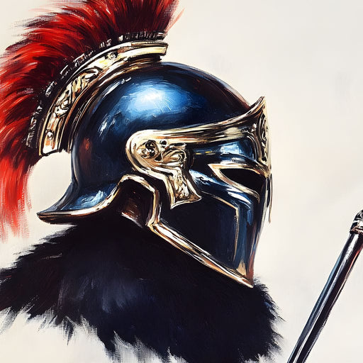 Guardian of Ancient Valor Canvas Print