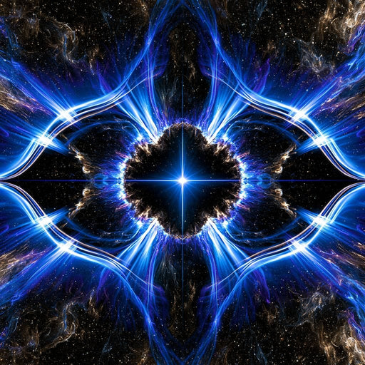 Radiance of the Distant Cosmic Eye Canvas Print