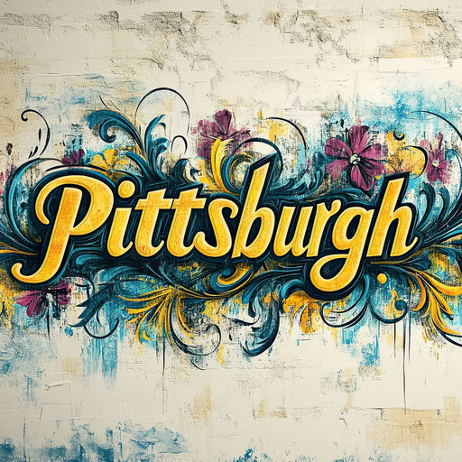 Pittsburgh Mural Canvas Print
