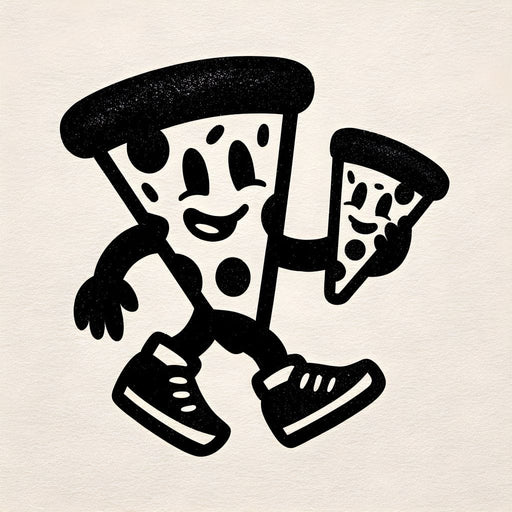 Cheerful Slice Adventure Canvas Print