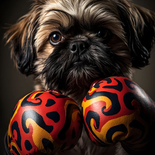 Pugilist Pooch Canvas Print