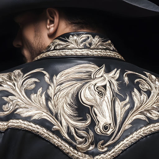 Western Elegance Equine Tales Canvas Print