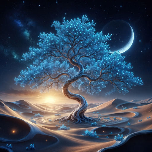 The Celestial Tree - TooplesArt Canvas Print