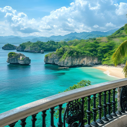 Oceanfront Paradise Escape Canvas Print