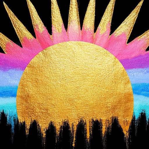 Radiant Horizon Harmony Canvas Print