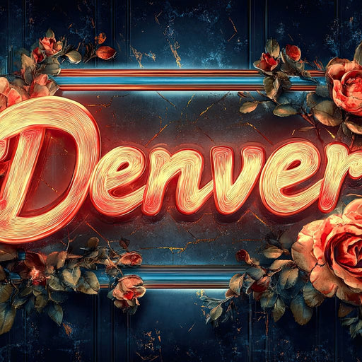 Denver Glow Canvas Print