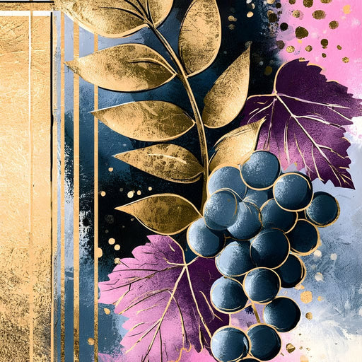 Gilded Harvest Under Painted Skies Canvas Print