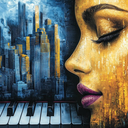 Harmony of Urban Elegance - Tanni Cylon Canvas Print