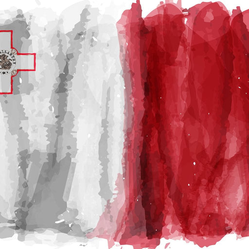 Flag of Malta Canvas Print