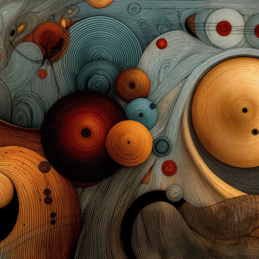 Microcosm Swirl - TooplesArt Canvas Print