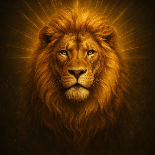 Majestic Radiance of the King Canvas Print