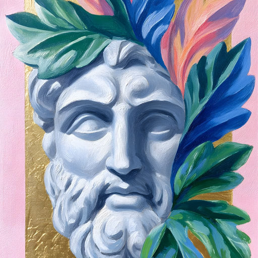 Exuberant Greek Gods Palette Canvas Print