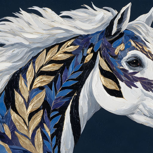 Equestrian Elegance Unbound - Alicia Smith Canvas Print