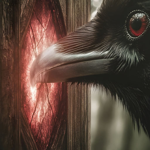 Portal of Crow Shadows Canvas Print