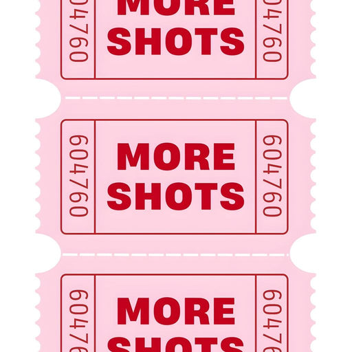 Triple Pink Ticket Cheers Canvas Print