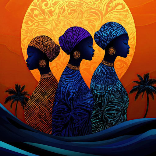 Daughters of the Sun - TooplesArt Canvas Print