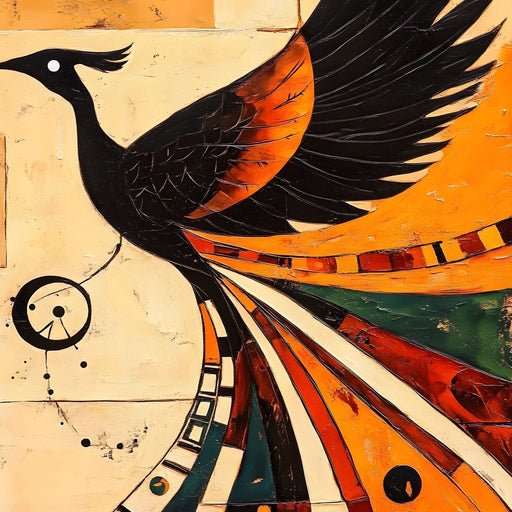 Phoenix in Dawn Flight Canvas Print